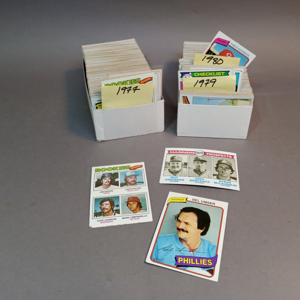 Topps Baseball Trading Cards / 1977, 1979, 1980 - image 1 of 12