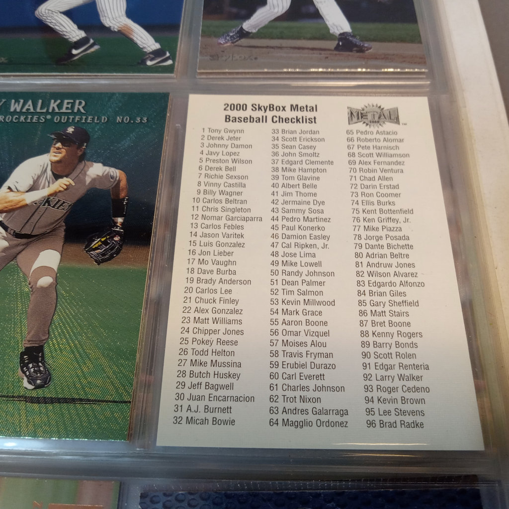 SkyBox Metal Baseball Trading Cards - image 5 of 9