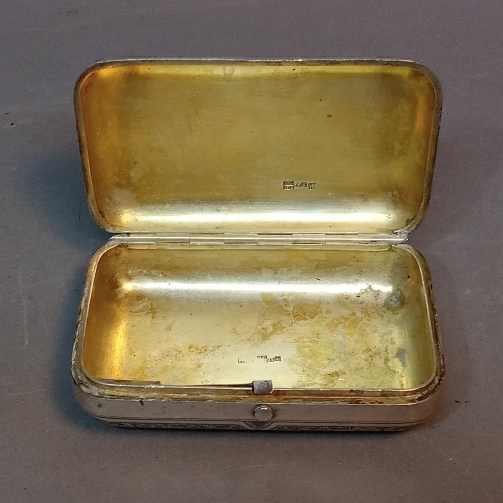 Russian Silver Cigarette Box & Cuff Links - image 17 of 20