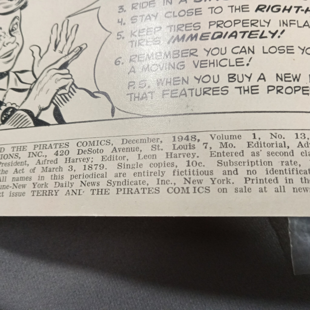 Milton Caniff's “Terry And The Pirates” Comics, Books, & PoP-Up Book - image 11 of 26