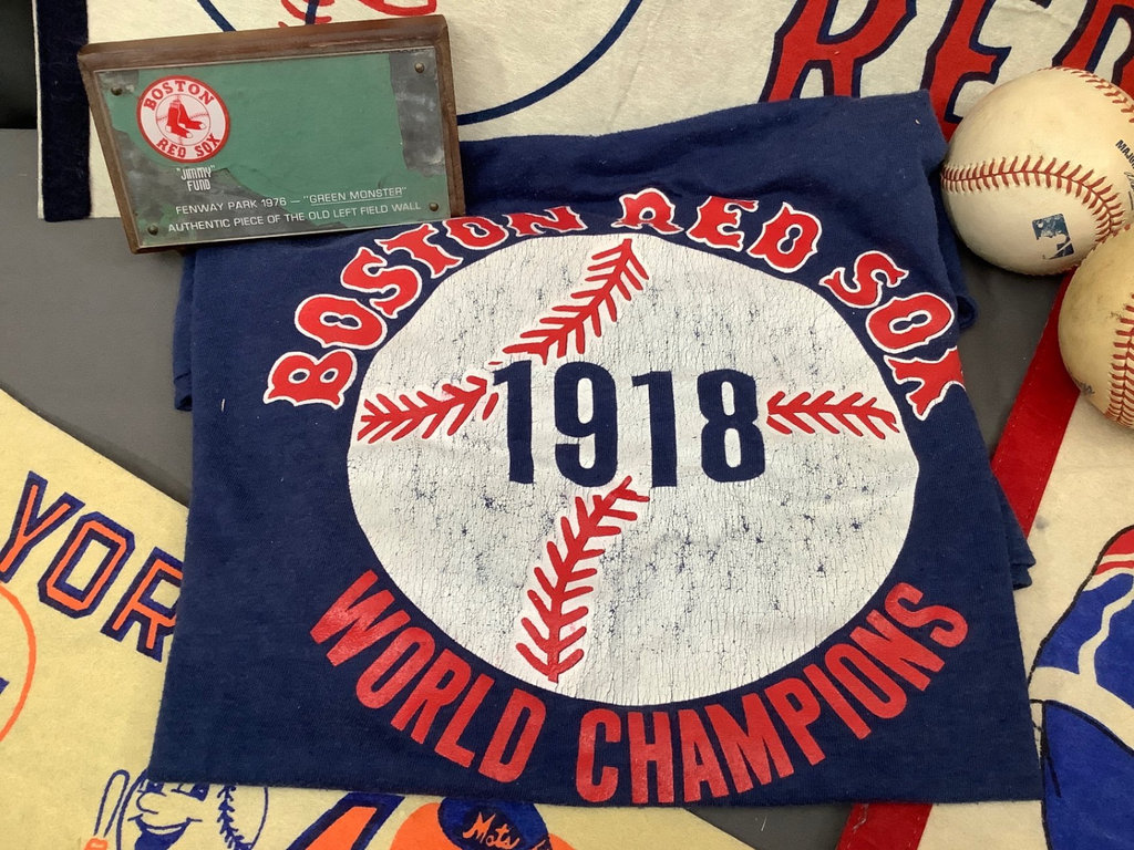 Signed Rick Broderick Ball and Green Monster Artifact - image 4 of 5