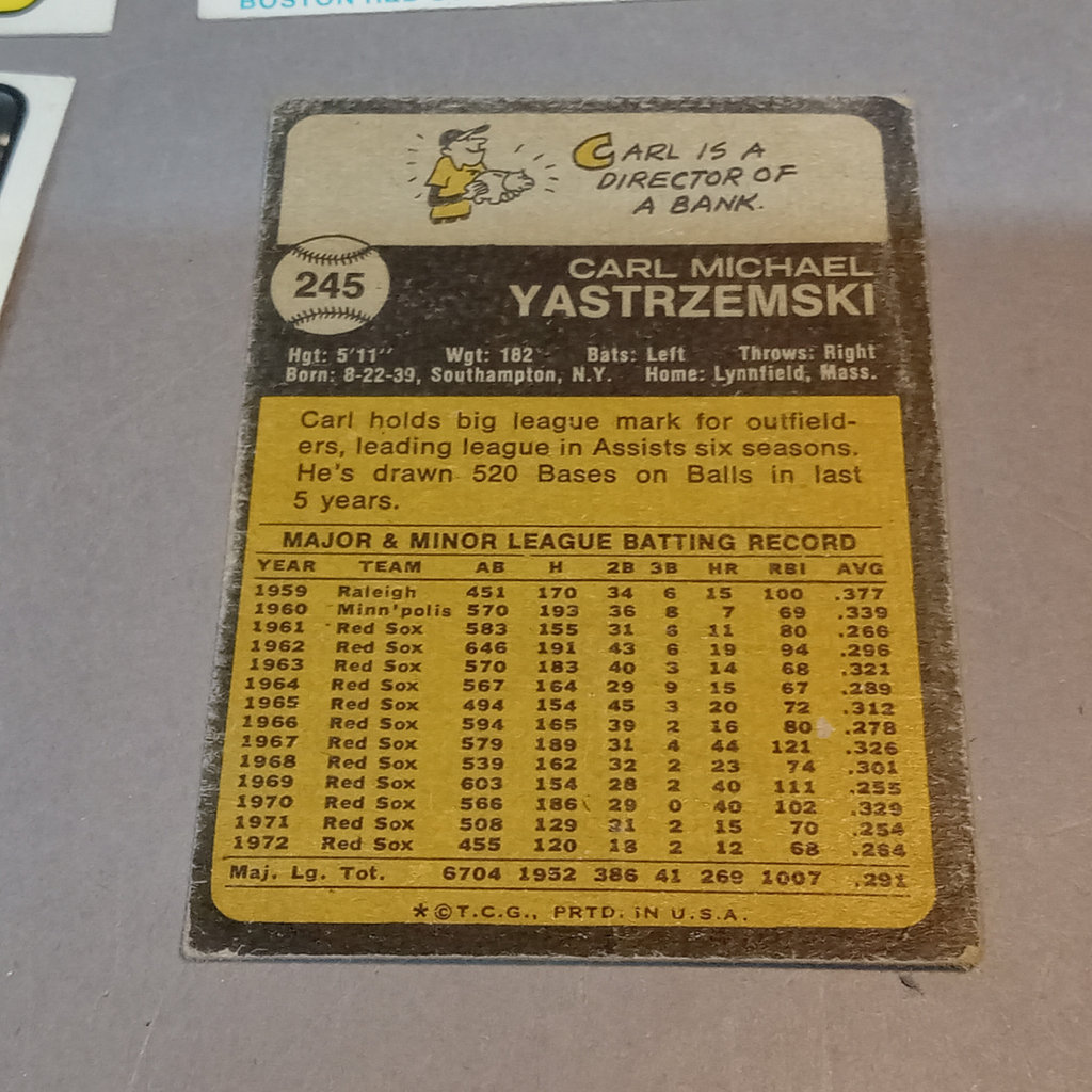 Topps Baseball Trading Cards / 1971 to 1975 - image 15 of 21