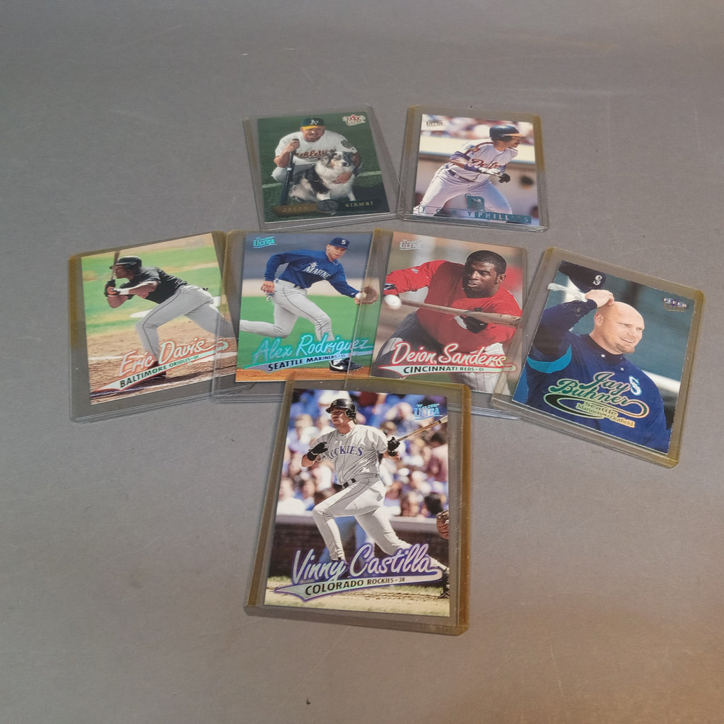 Fleer Hologram / Foil Baseball Trading Cards - image 16 of 19