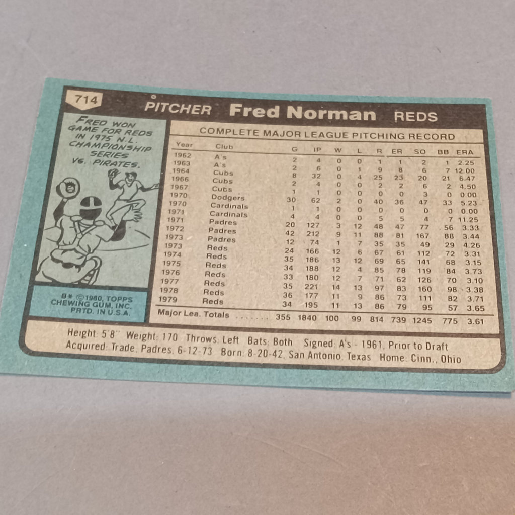 Topps Baseball Trading Cards / 1977, 1979, 1980 - image 12 of 12