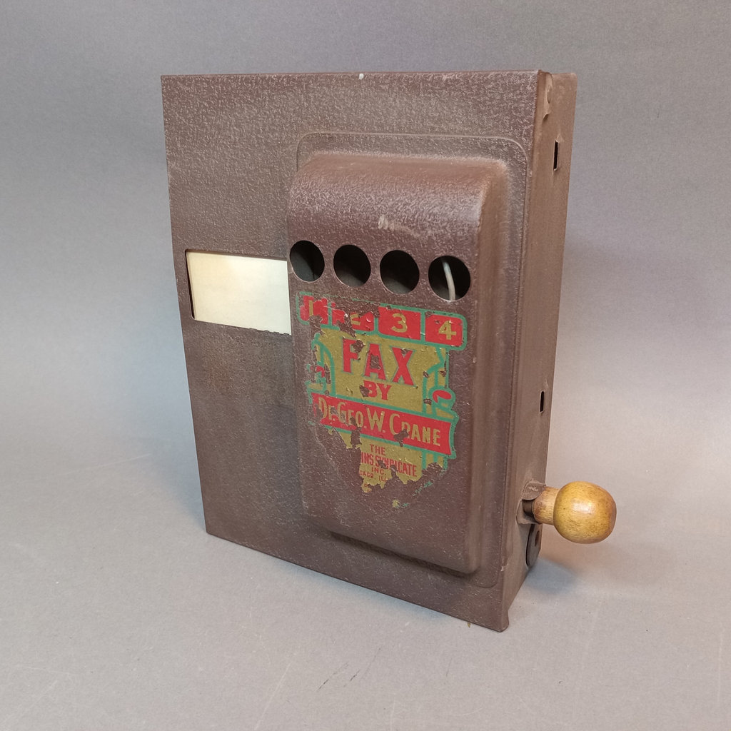 Vintage FAX Game by Dr. Geo W. Crane Hopkins Syndicate - image 1 of 12