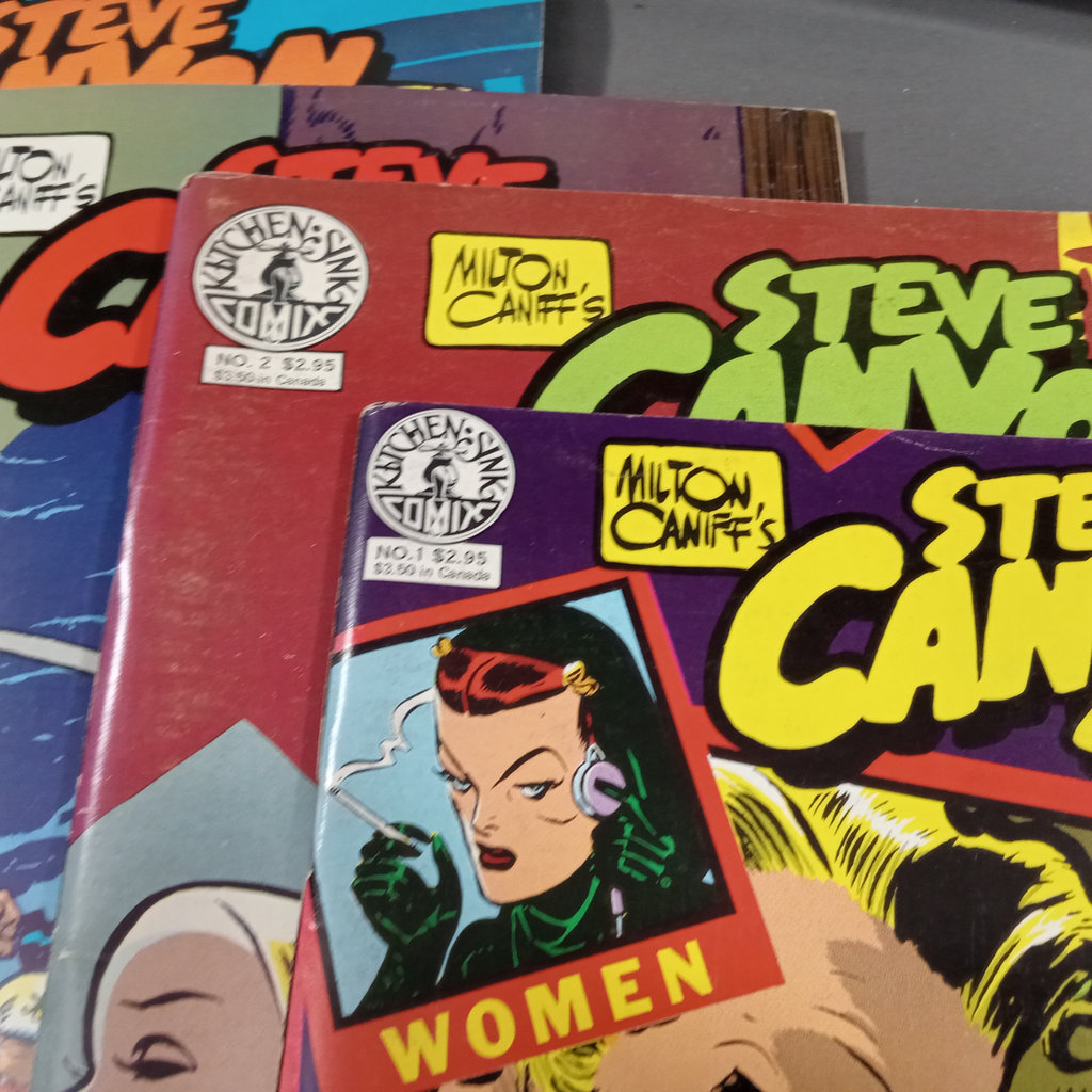 Milton Caniff's "Steve Canyon" Books & Comic Strips - image 4 of 15