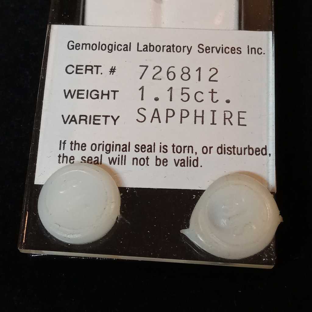 1.15ct Orange Sapphire from GLS - image 3 of 6