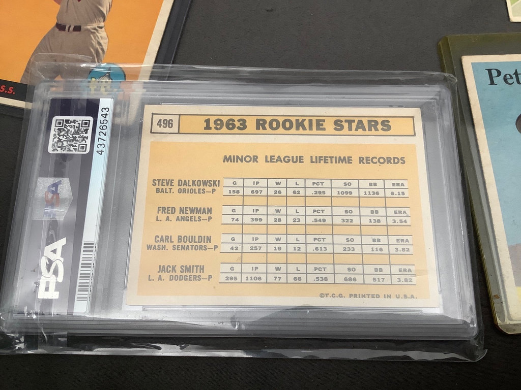 Baseball Cards incl. Graded Topps 1963 Rookie Stars Card - image 4 of 7