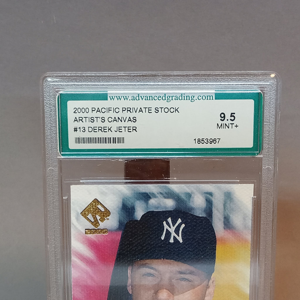 Derek Jeter 2000 Pacific Private Stock Graded Card - image 2 of 5