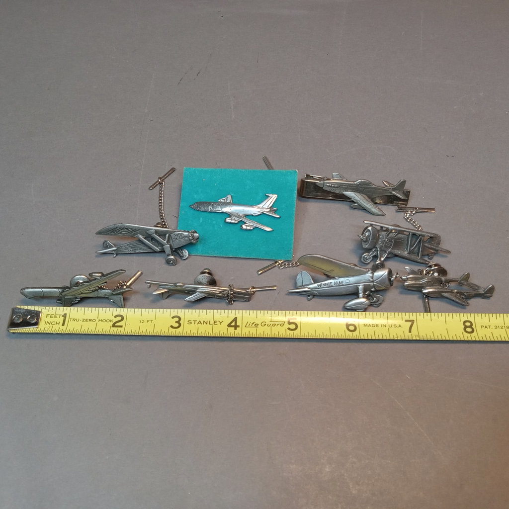 Pewter Tie Tacks for the Aviation Buff - image 11 of 11