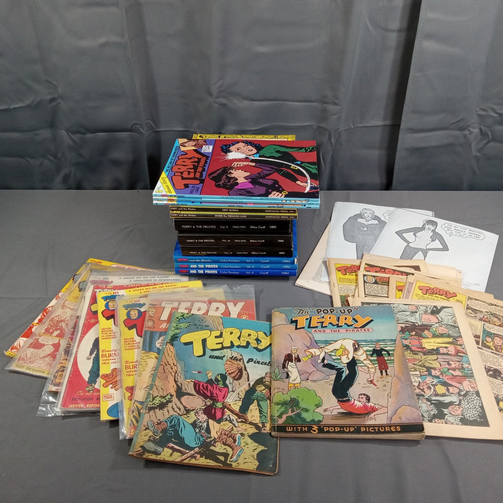 Milton Caniff's “Terry And The Pirates” Comics, Books, & PoP-Up Book - image 2 of 26