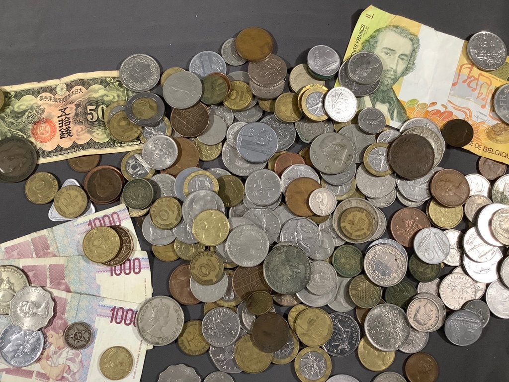 Foreign Coins and Paper Money - image 1 of 6