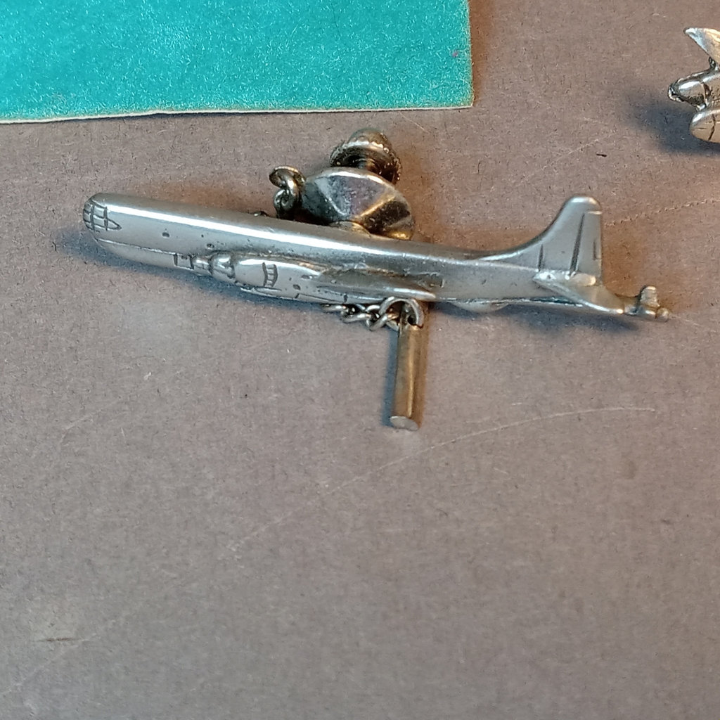 Pewter Tie Tacks for the Aviation Buff - image 3 of 11