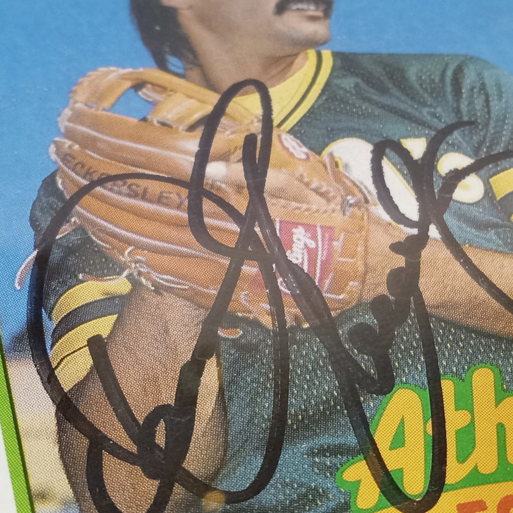 Dennis Eckersley Signed Baseball Card & More - image 3 of 15