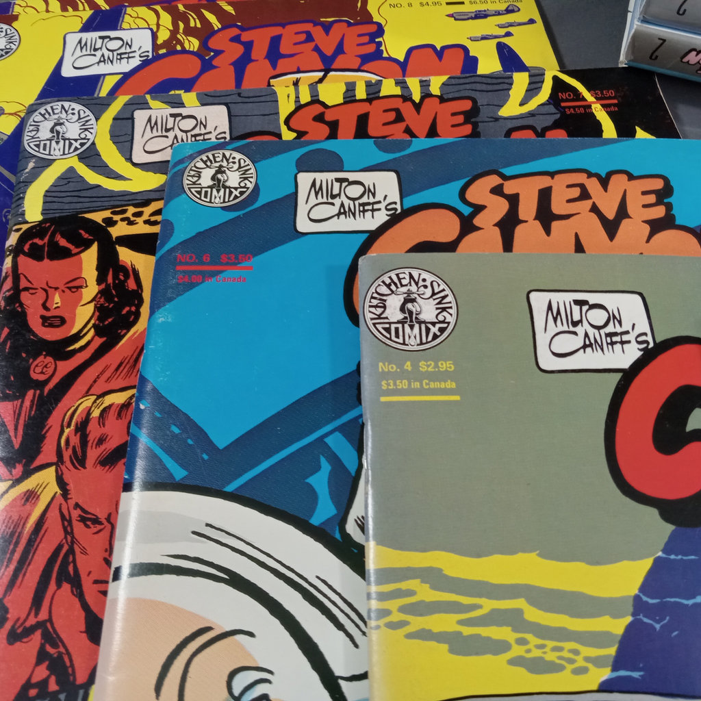 Milton Caniff's "Steve Canyon" Books & Comic Strips - image 6 of 15