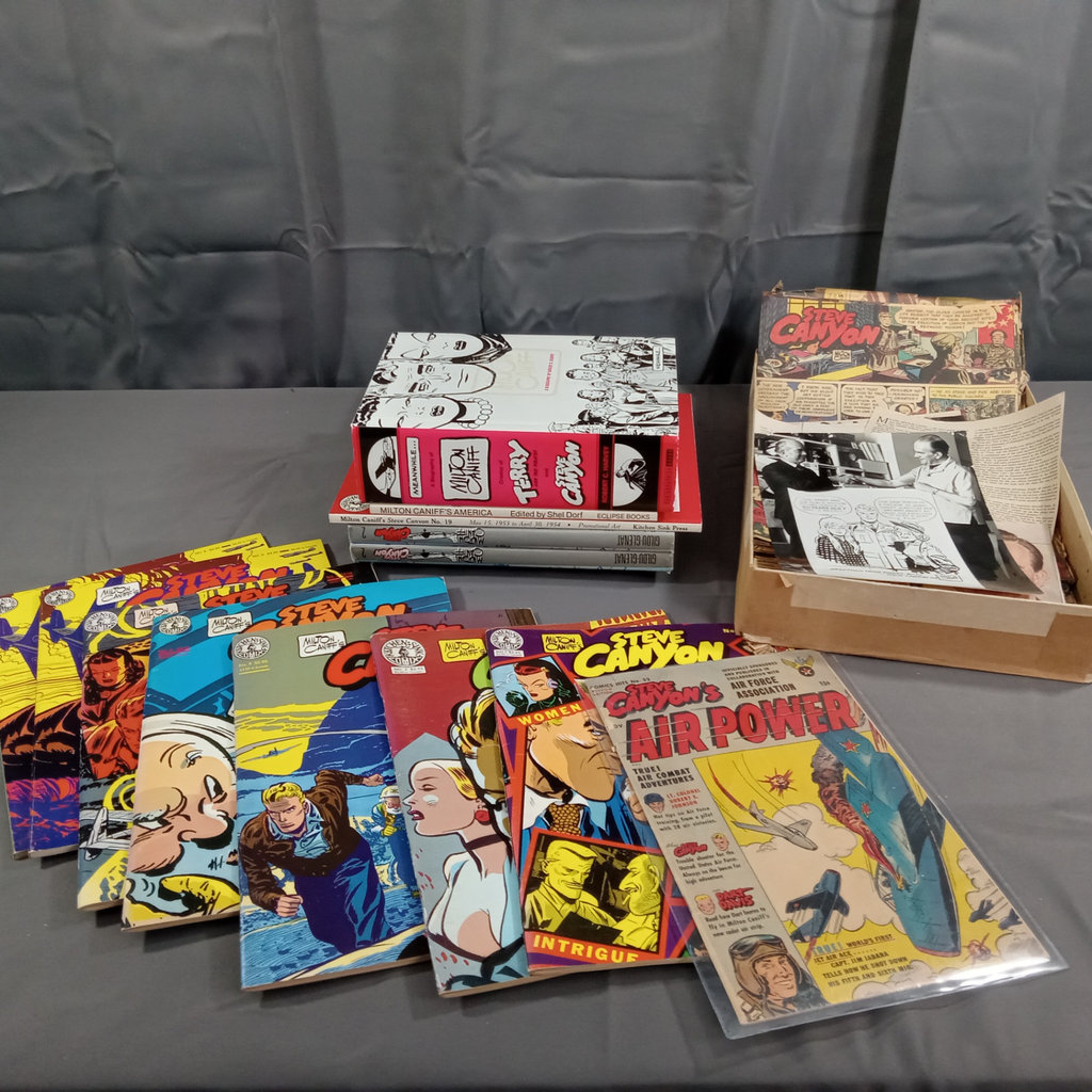Milton Caniff's "Steve Canyon" Books & Comic Strips - image 3 of 15
