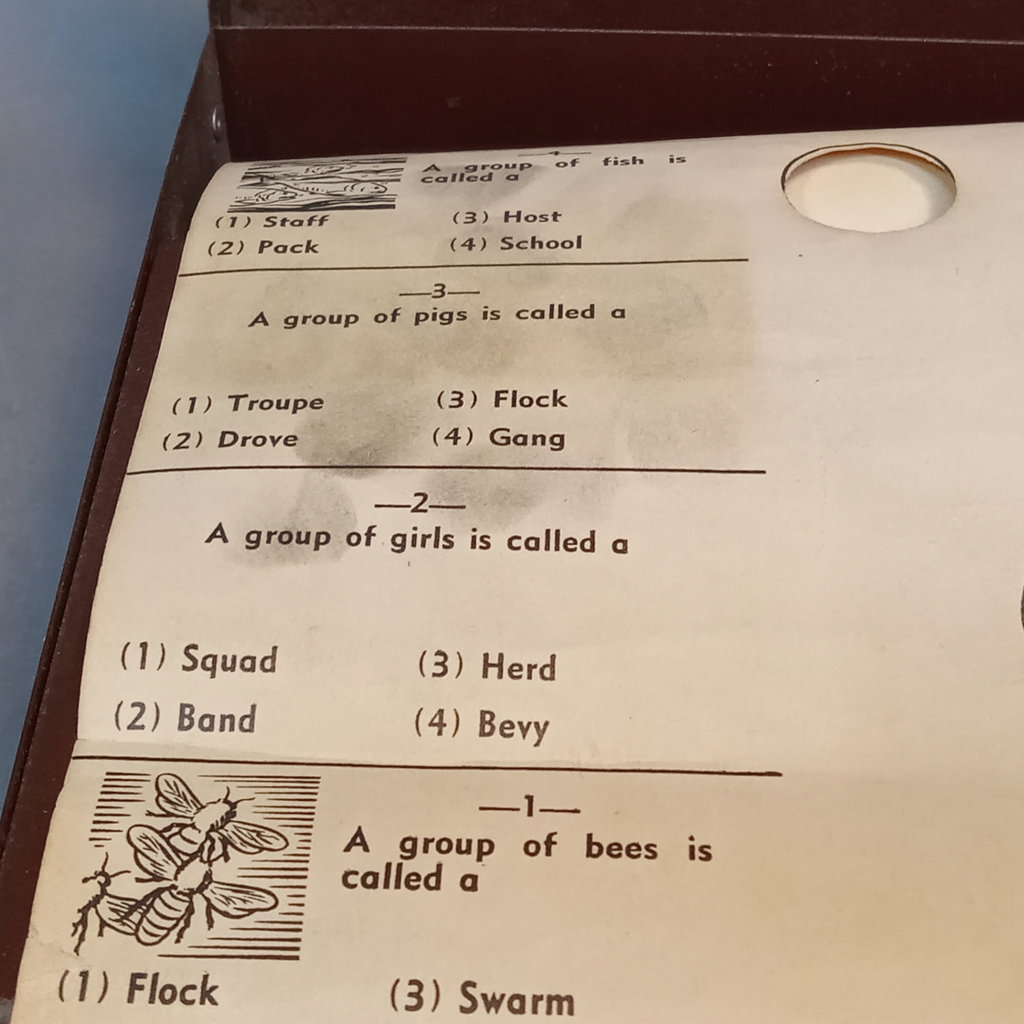 Vintage FAX Game by Dr. Geo W. Crane Hopkins Syndicate - image 10 of 12