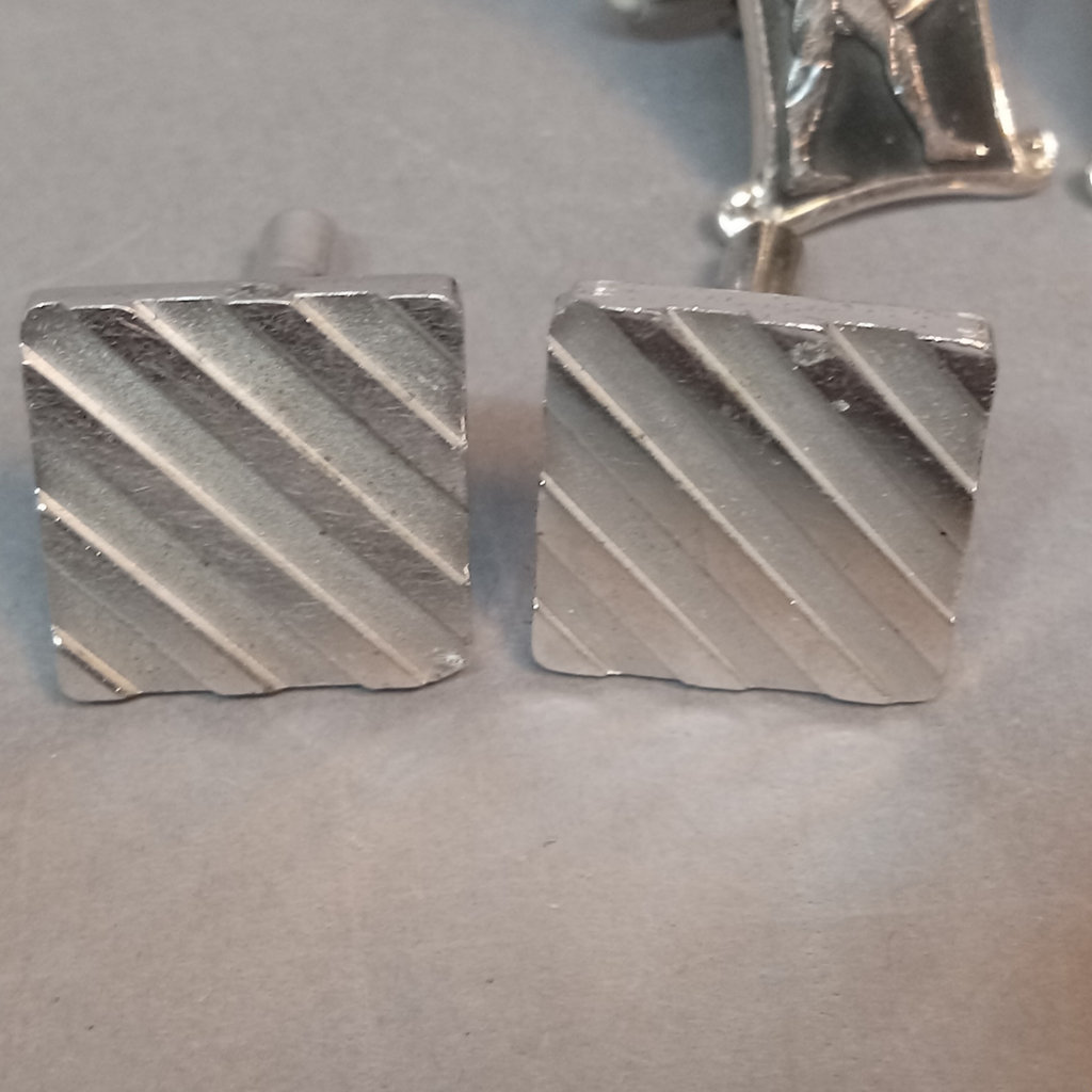 Russian Silver Cigarette Box & Cuff Links - image 10 of 20