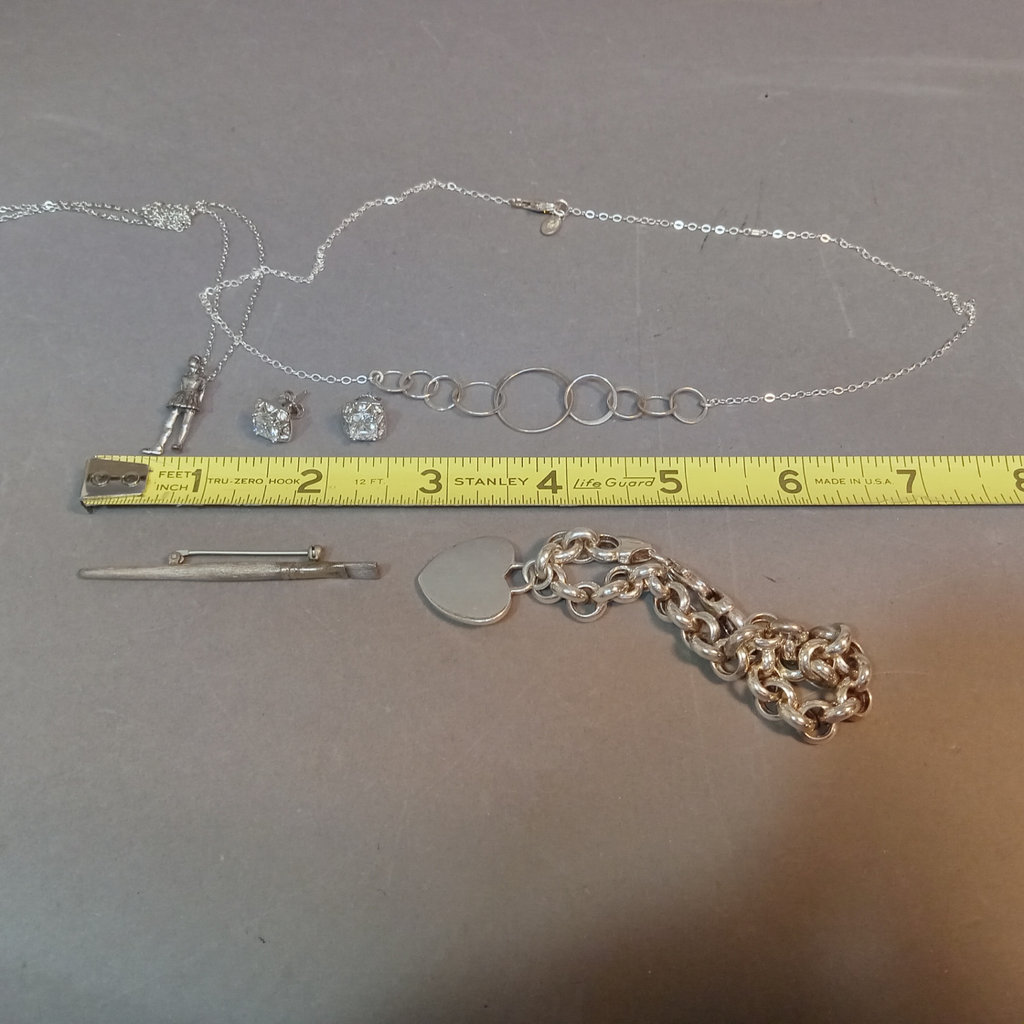 Vintage Sterling & More Jewelry - image 12 of 14