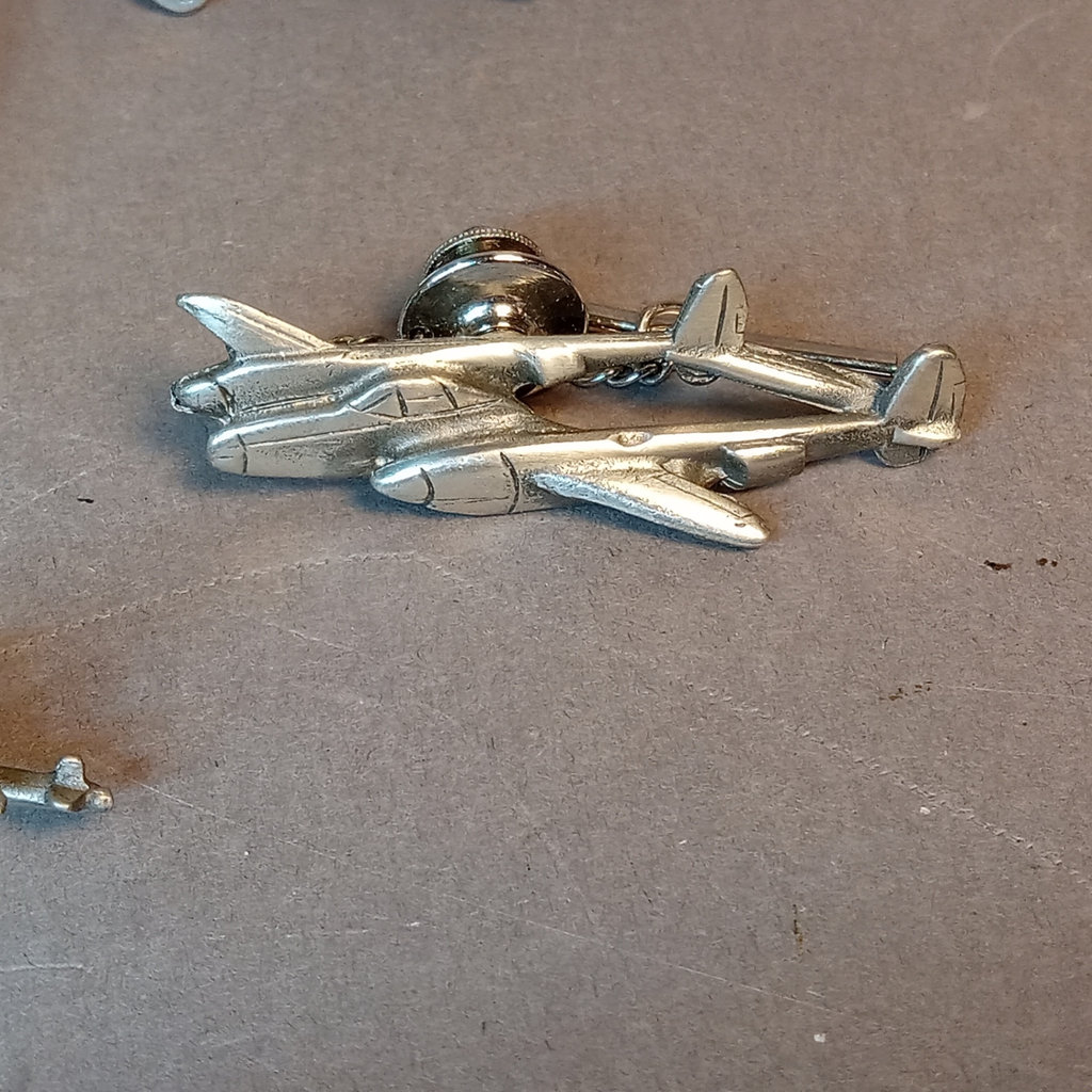 Pewter Tie Tacks for the Aviation Buff - image 4 of 11