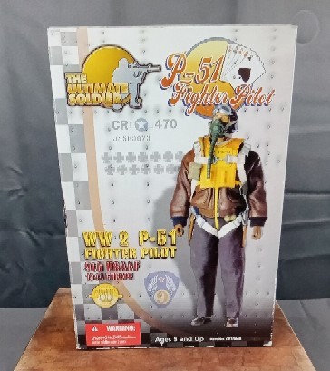 The Ultimate Soldier P-51 Fighter Pilot Action Figure - image 1 of 5