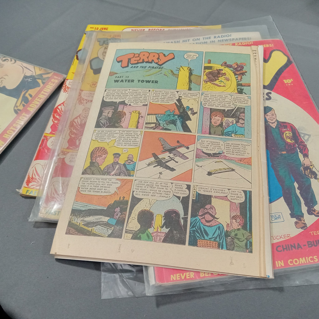 Milton Caniff's “Terry And The Pirates” Comics, Books, & PoP-Up Book - image 12 of 26