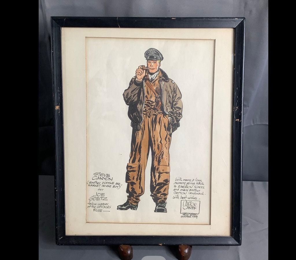 Steve Canyon Illustration Signed Original by Milton Caniff - image 2 of 4