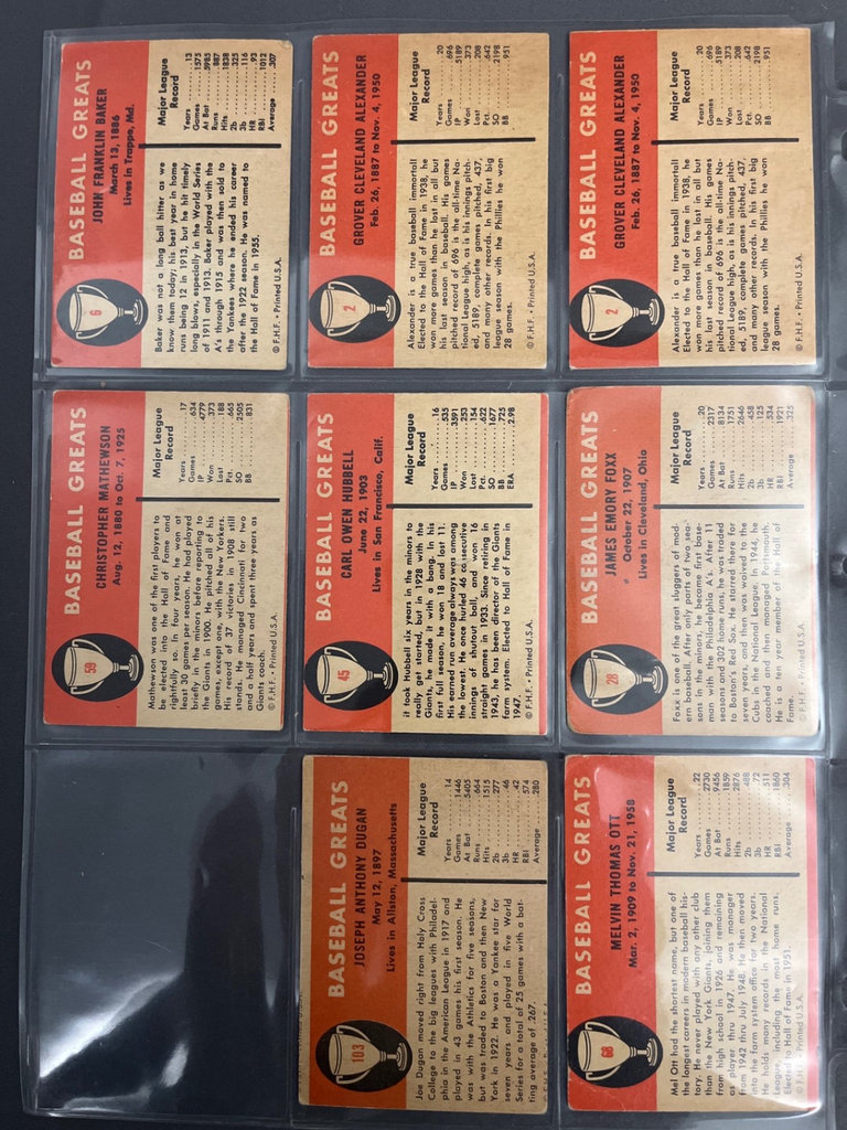 Big League Gum Antique And Reproduction Trading Cards - image 5 of 31