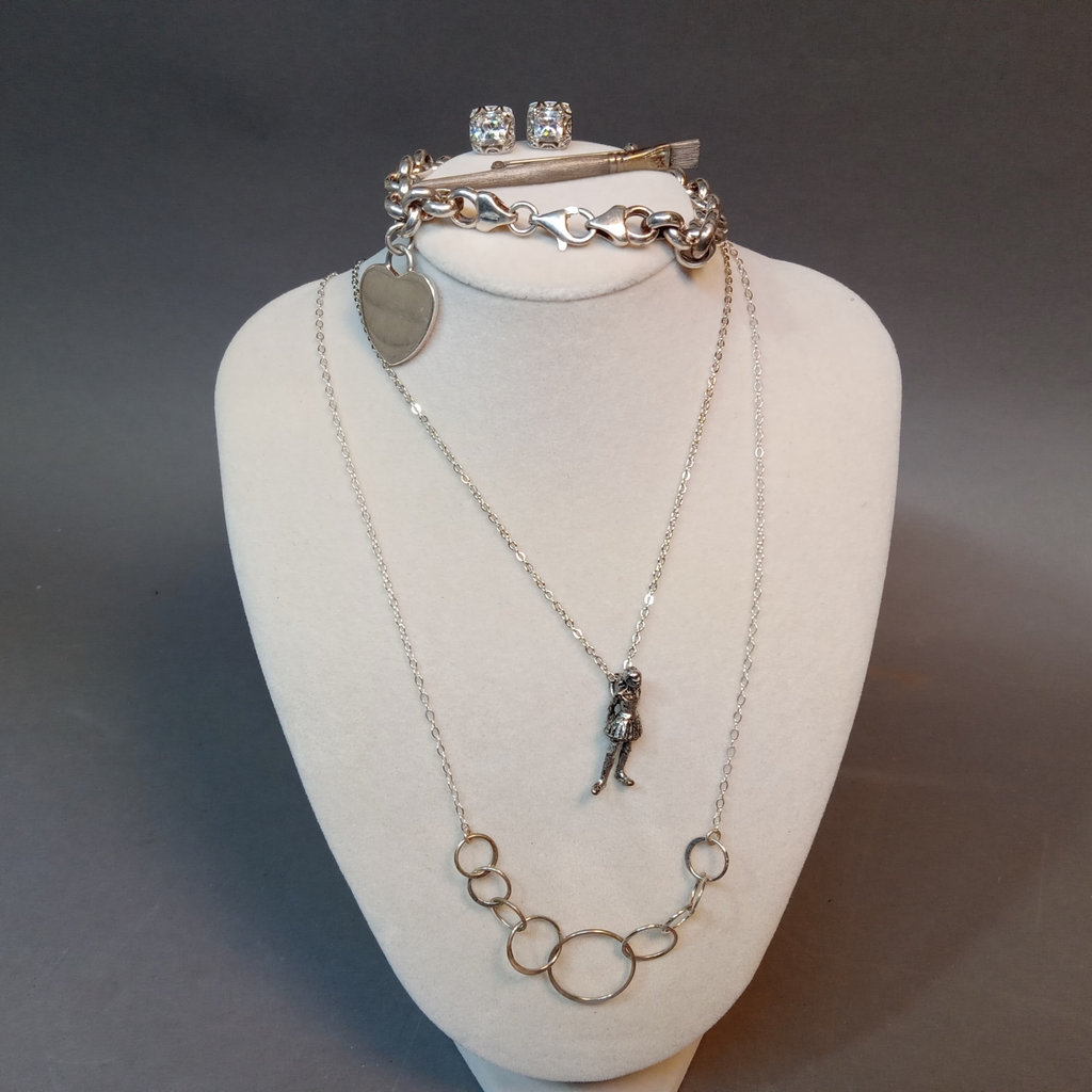 Vintage Sterling & More Jewelry - image 1 of 14