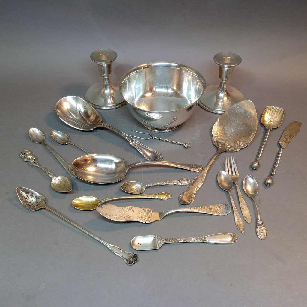 Sterling Tableware / Stieff, Boardman, & More / 339+ dwt - image 1 of 22