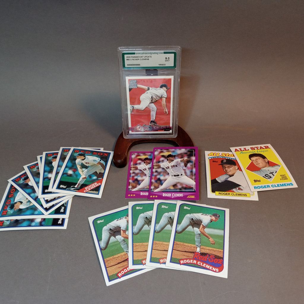 Roger Clemens Baseball Cards, Graded 2000 and More - image 1 of 14