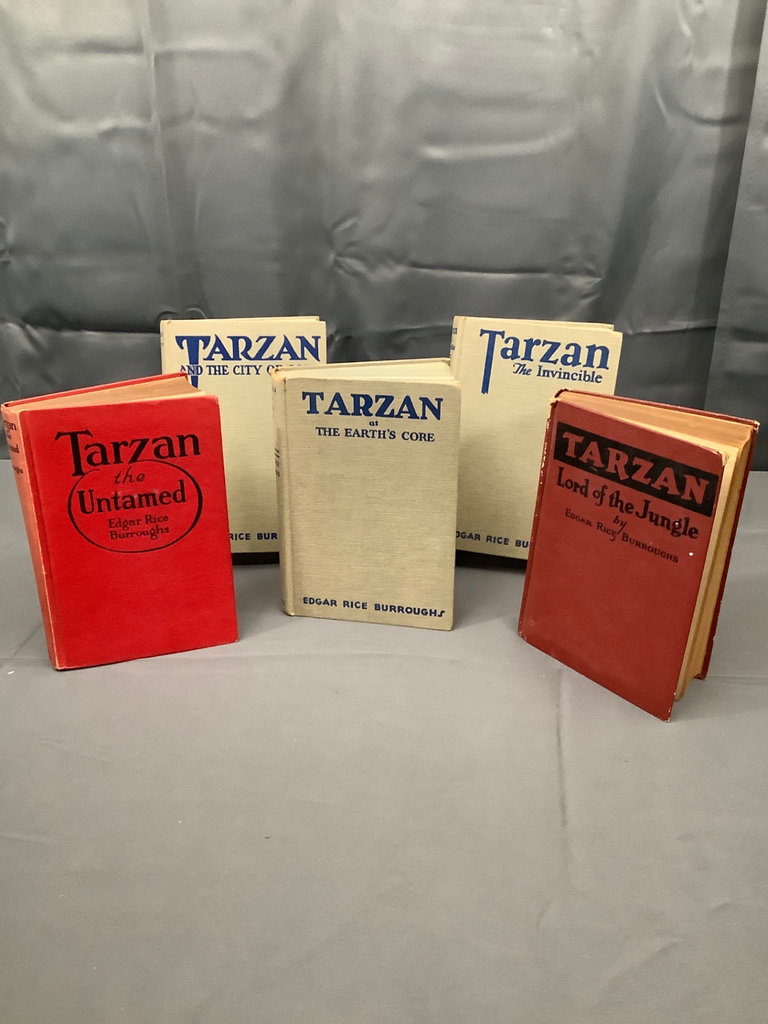 Tarzan Novels by Edgar Rice Burroughs - image 2 of 5