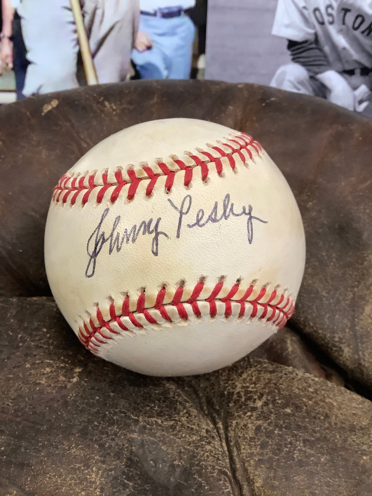 Johnny Pesky Signed Baseball & More - image 2 of 9