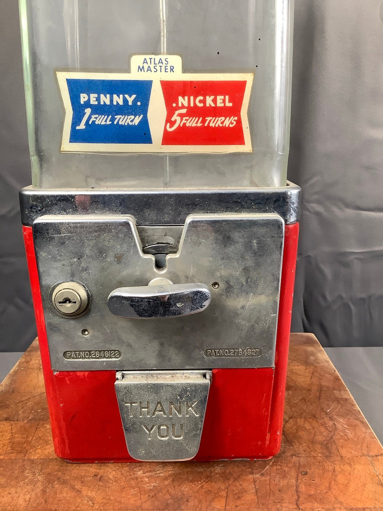 Vintage Atlas Gumball Machine - image 3 of 4