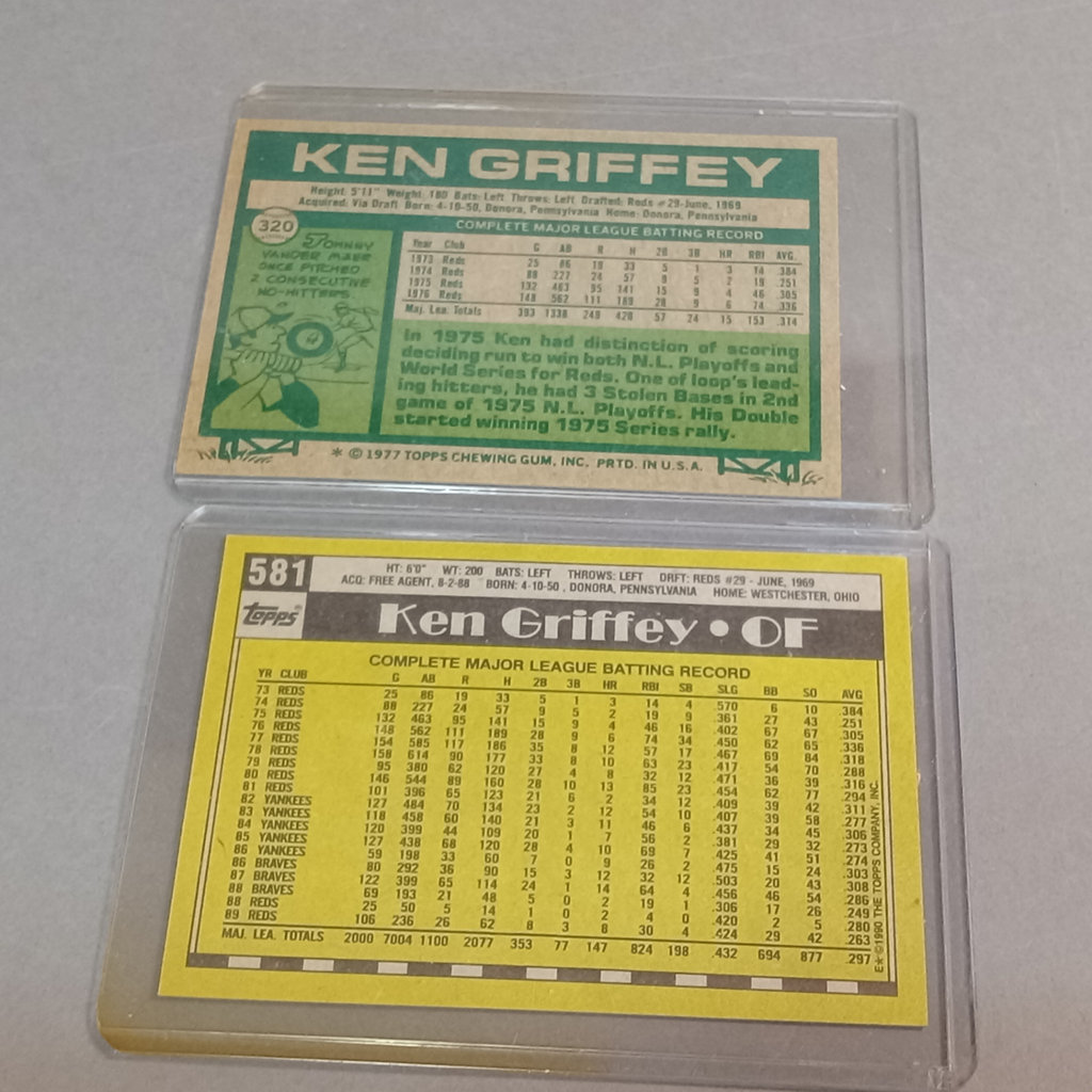 Ken Griffey Jr / Sr Baseball Trading and Collectors Cards - image 20 of 20