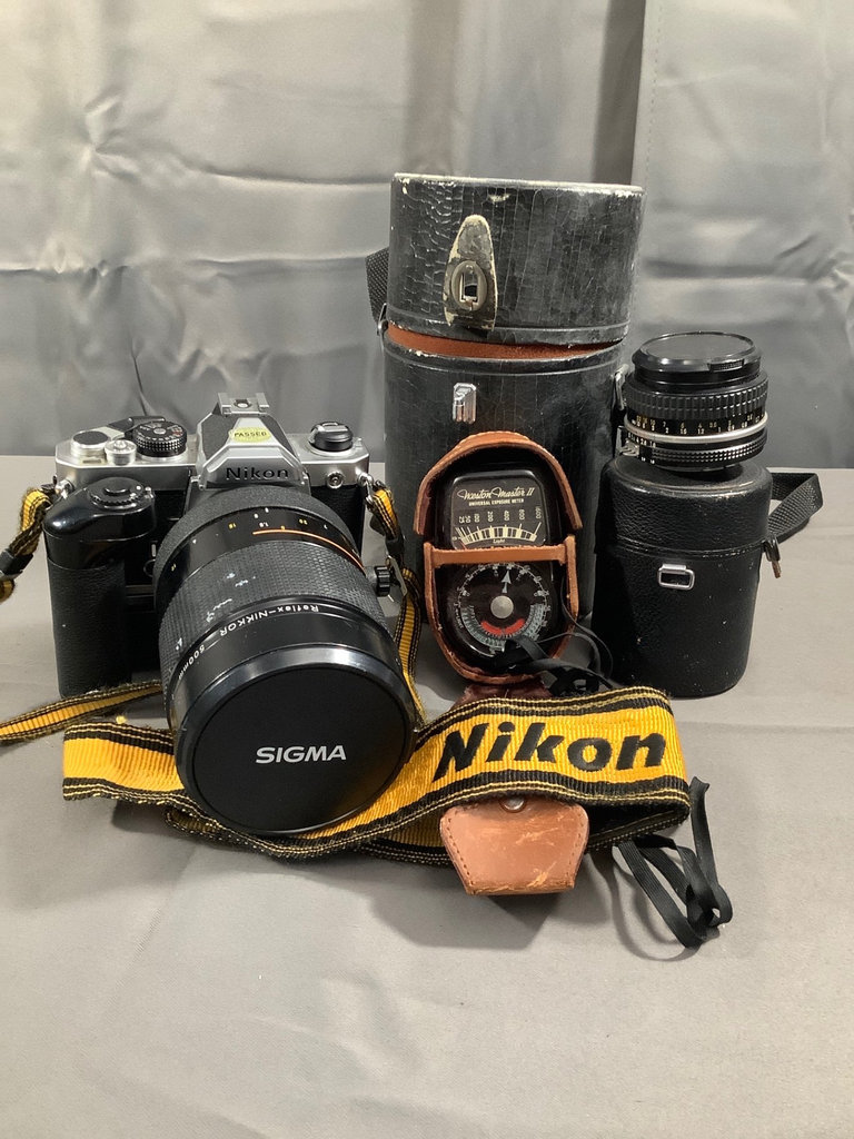 Nikon SLR Camera Kit & Lenses - image 1 of 9
