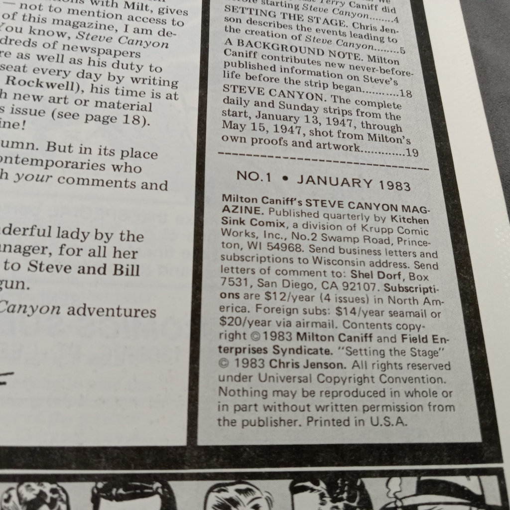 Milton Caniff's "Steve Canyon" Books & Comic Strips - image 7 of 15