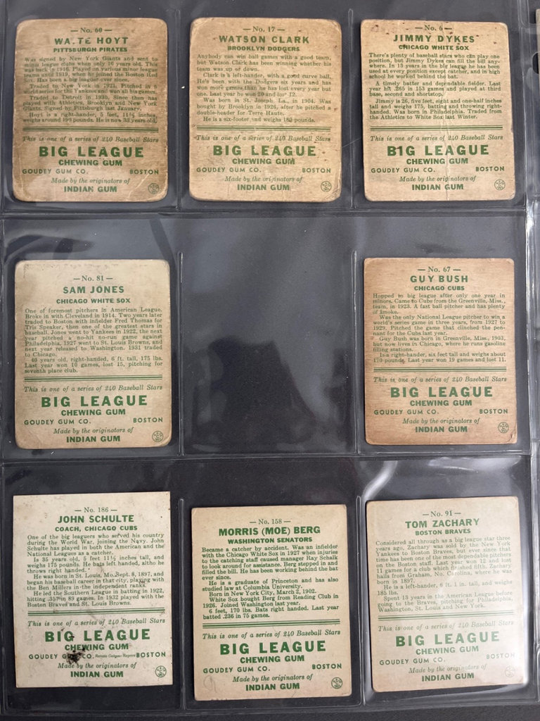 Big League Gum Antique And Reproduction Trading Cards - image 3 of 31