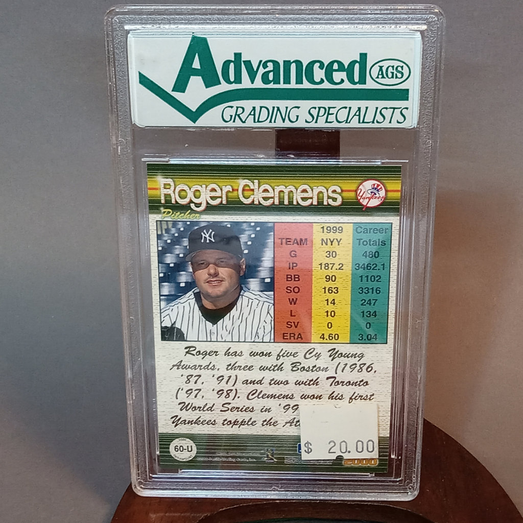 Roger Clemens Baseball Cards, Graded 2000 and More - image 5 of 14