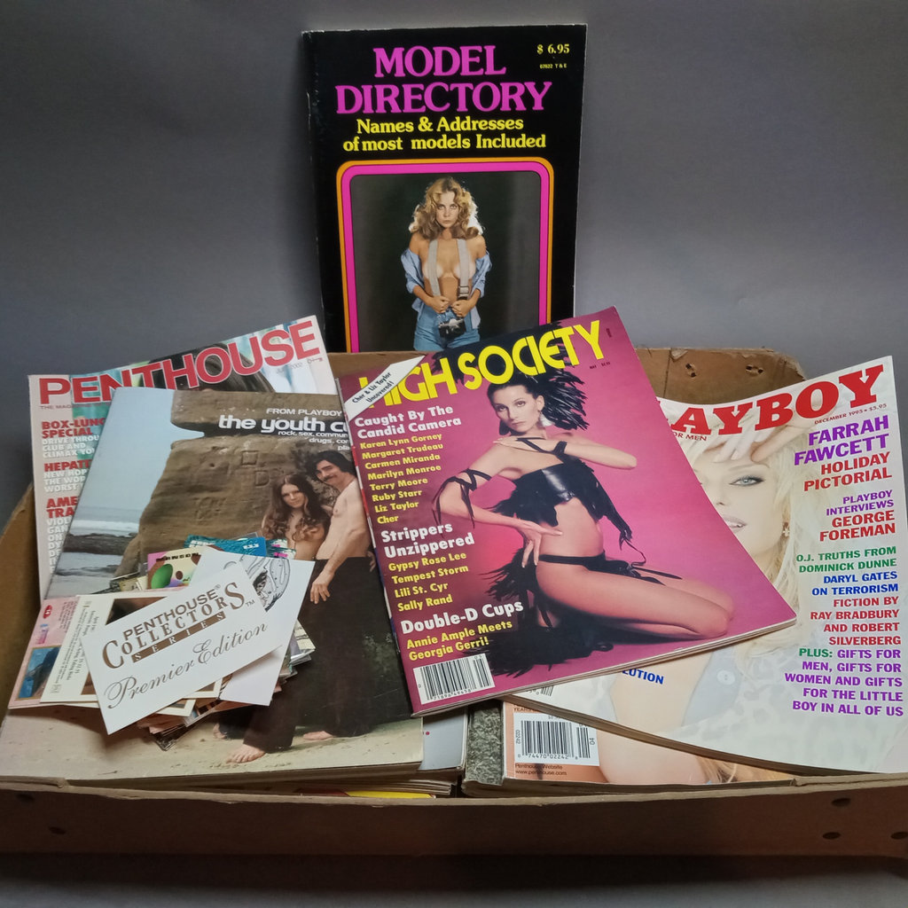 Vintage Men's (ahem) Magazines - image 1 of 10