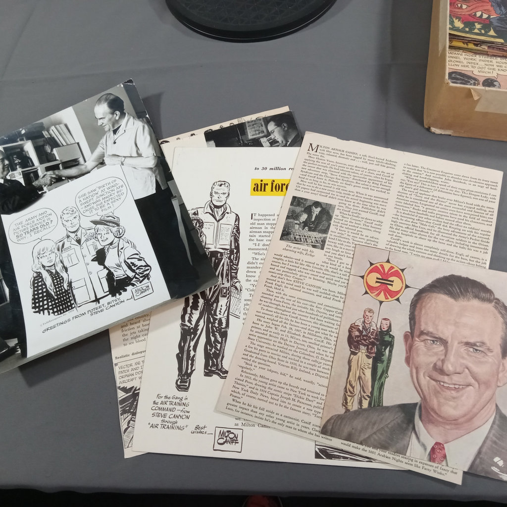 Milton Caniff's "Steve Canyon" Books & Comic Strips - image 11 of 15