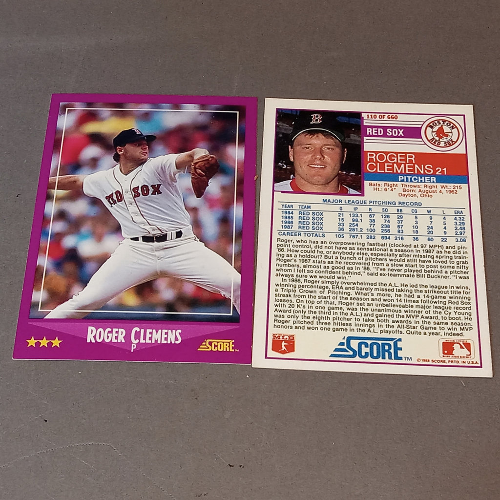 Roger Clemens Baseball Cards, Graded 2000 and More - image 9 of 14