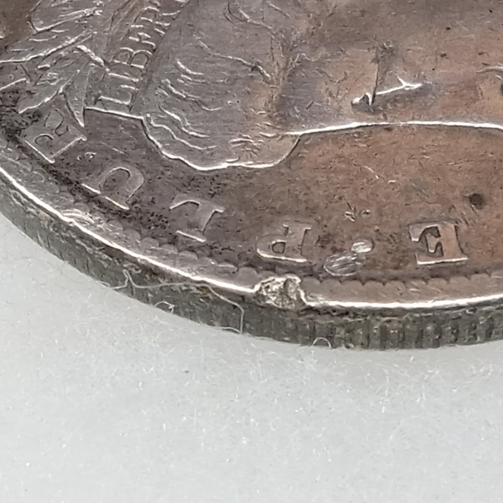 1891 Morgan Silver Dollar - image 4 of 5