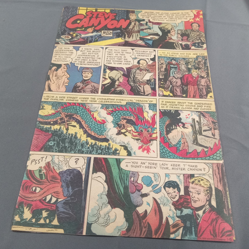 Milton Caniff's "Steve Canyon" Books & Comic Strips - image 13 of 15