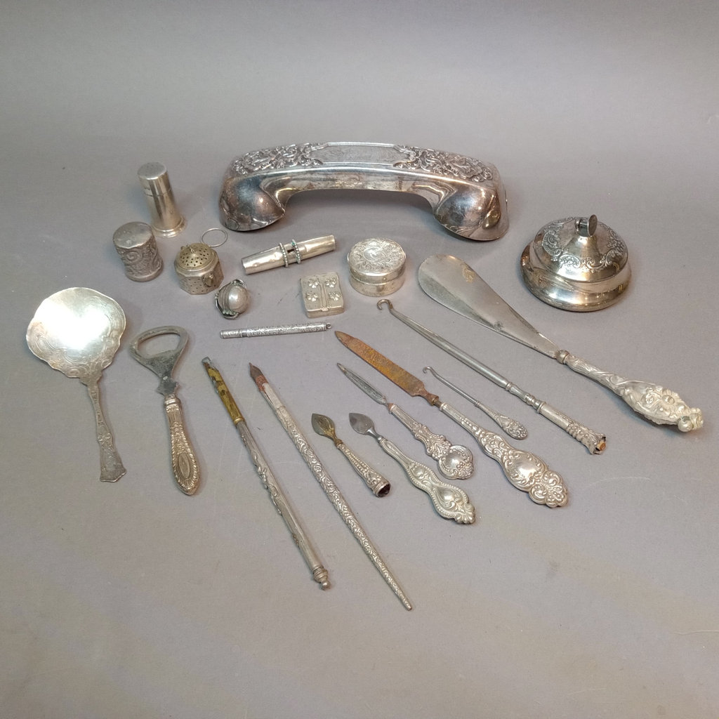 Antique Sterling & Plate - image 1 of 34