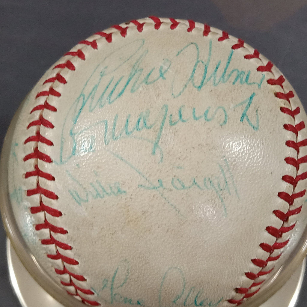 Roberto Clemente / Willie Stargell 1960s Pirates Signed Baseball - image 5 of 18