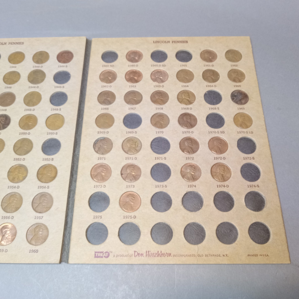 Penny Coin Album & Mug O' Wheat Pennies - image 12 of 13