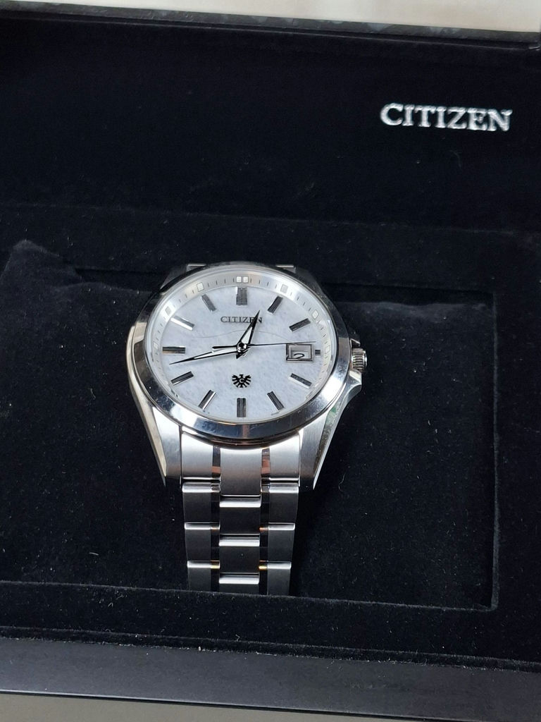 RARE Citizen The Citizen Eco-Drive Titanium AQ4091-56A Wristwatch - image 2 of 12