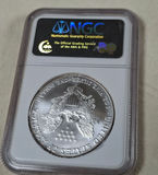 Stunning 2006 American Silver Eagle $1 Coin NGC MS69 First Strikes - thumbnail 3 of 5