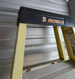 Featherlite Folding Step Ladder, 300lbs Load Rating, Heavy Duty - thumbnail 6 of 7
